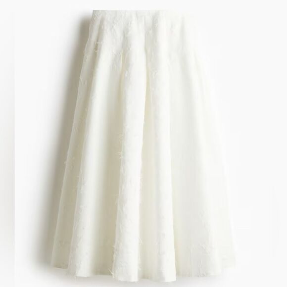 H&M Edition Fringed A-Lined Skirt New - Picture 8 of 8
